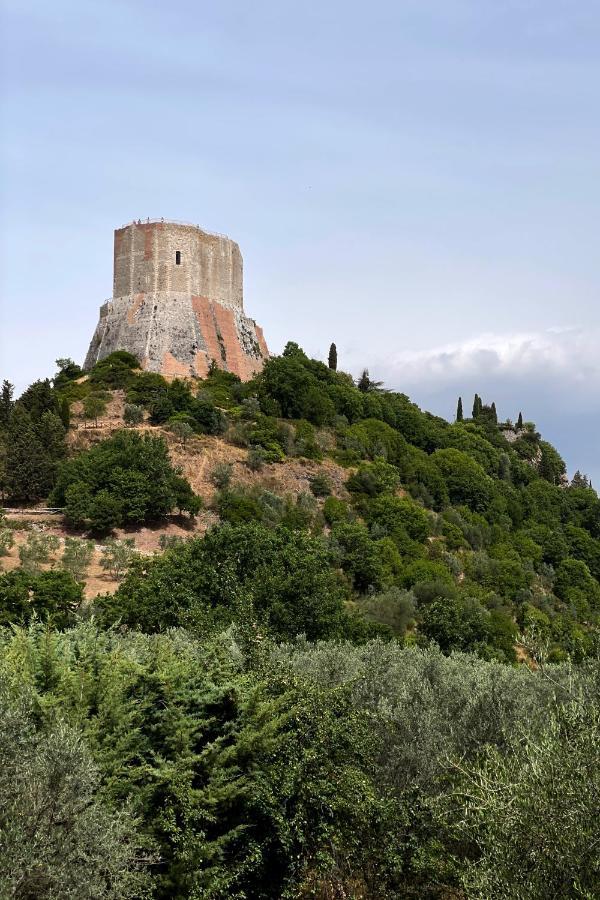 Casa Primavera A Rocca D'Orcia 카스틸리오니도르시아 외부 사진